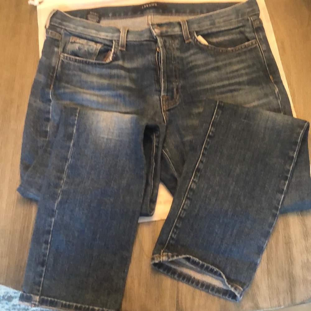 J Brand skinny ankle distressed jeans sz 29